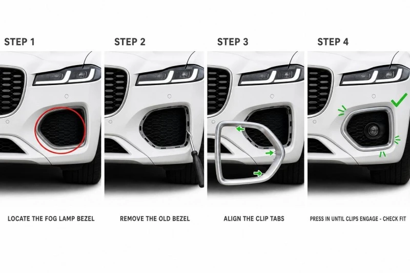Fog Lamp Bezel T2H45352 T2H45350